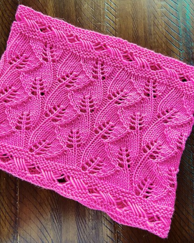 Knitted Unrelentingly Cheerful Cowl