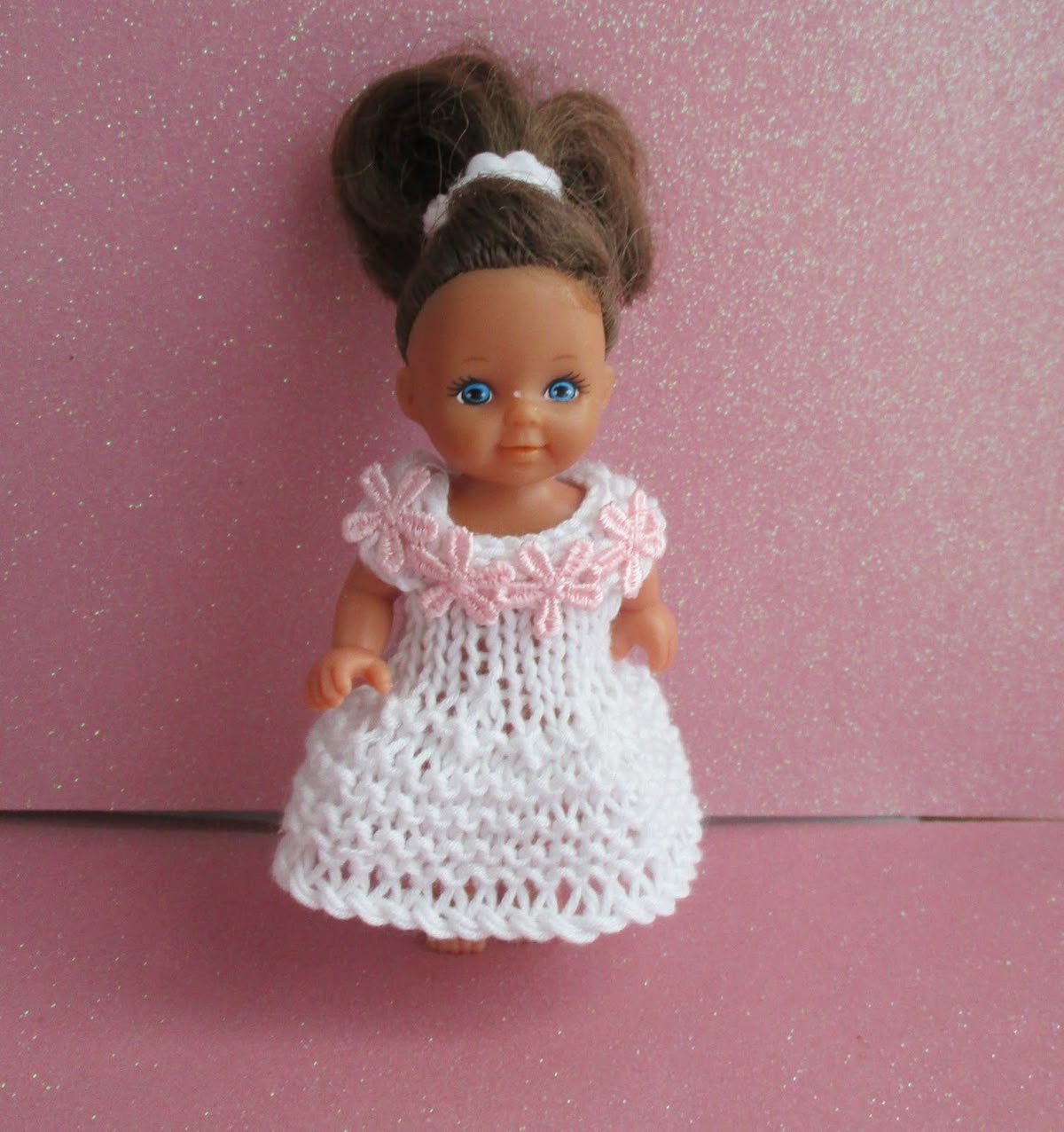 Knitted Simplicity Doll Dress Free Knitting Patterns