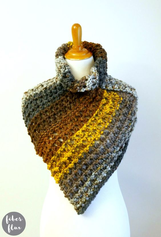 Knitted Ganymede Cowl